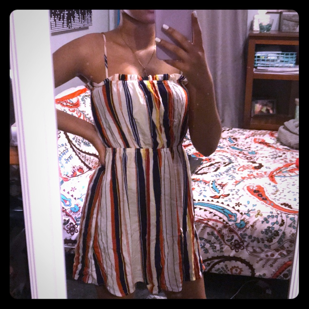 Multicolored Flowy sun dress